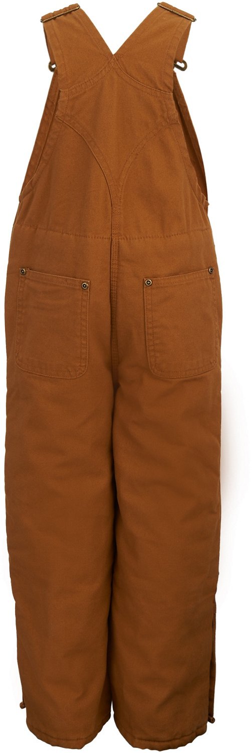 Carhartt Boys' 4-7 Quilt Lined Canvas Overalls - view number 2