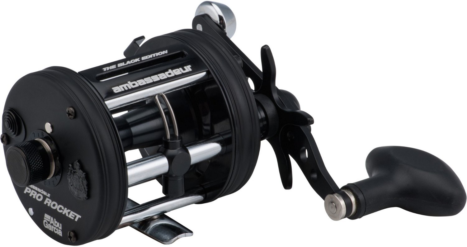 Abu Garcia Ambassadeur Black Edition Pro Rocket Baitcast Reel