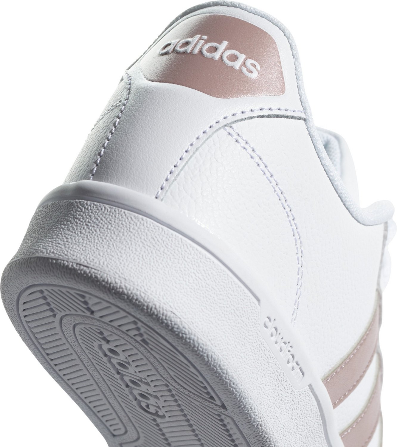 adidas Women's cloudfoam Advantage Stripe Shoes - view number 6