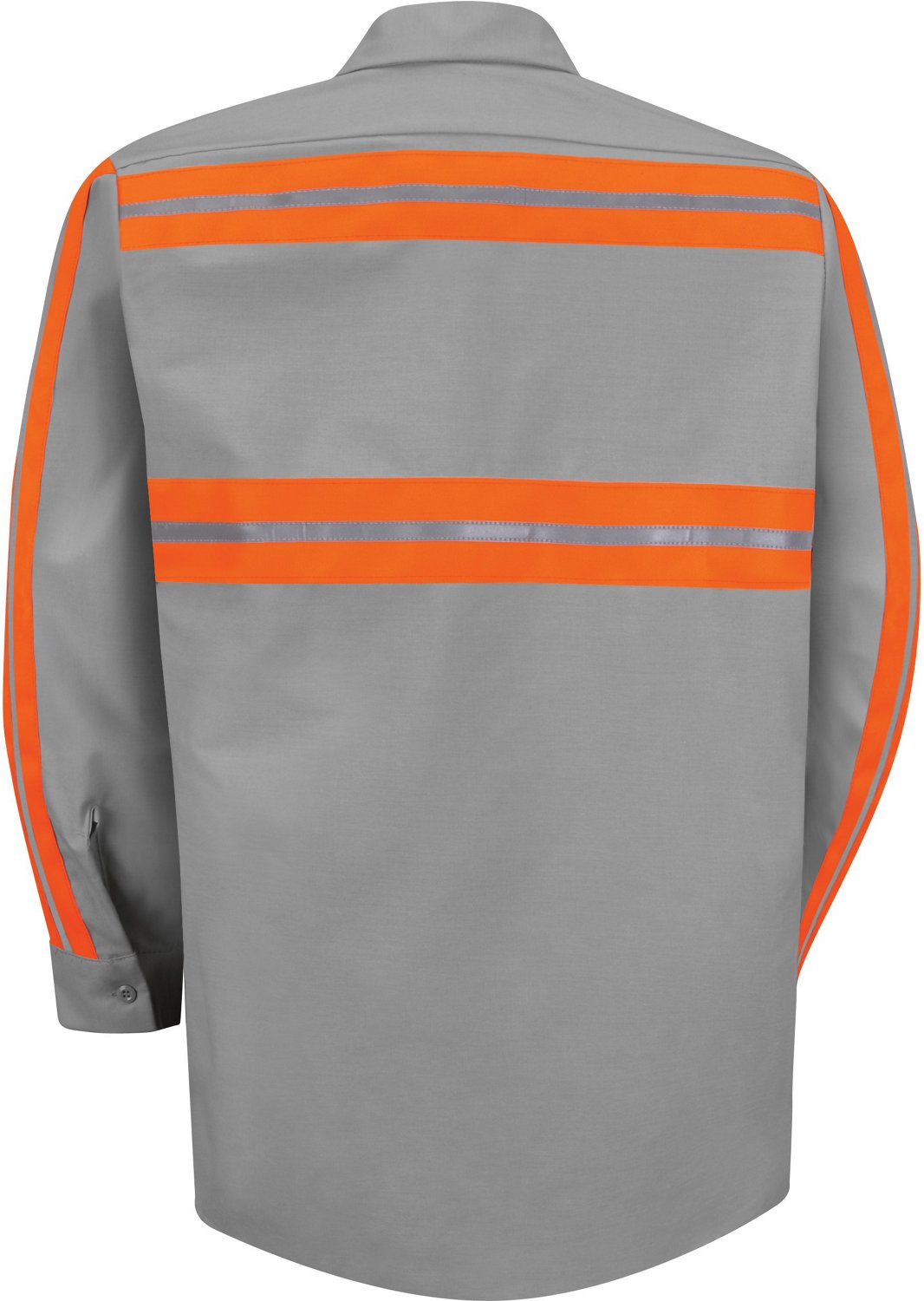Red Kap Men's Long Sleeve Enhanced Visibility Shirt - view number 3