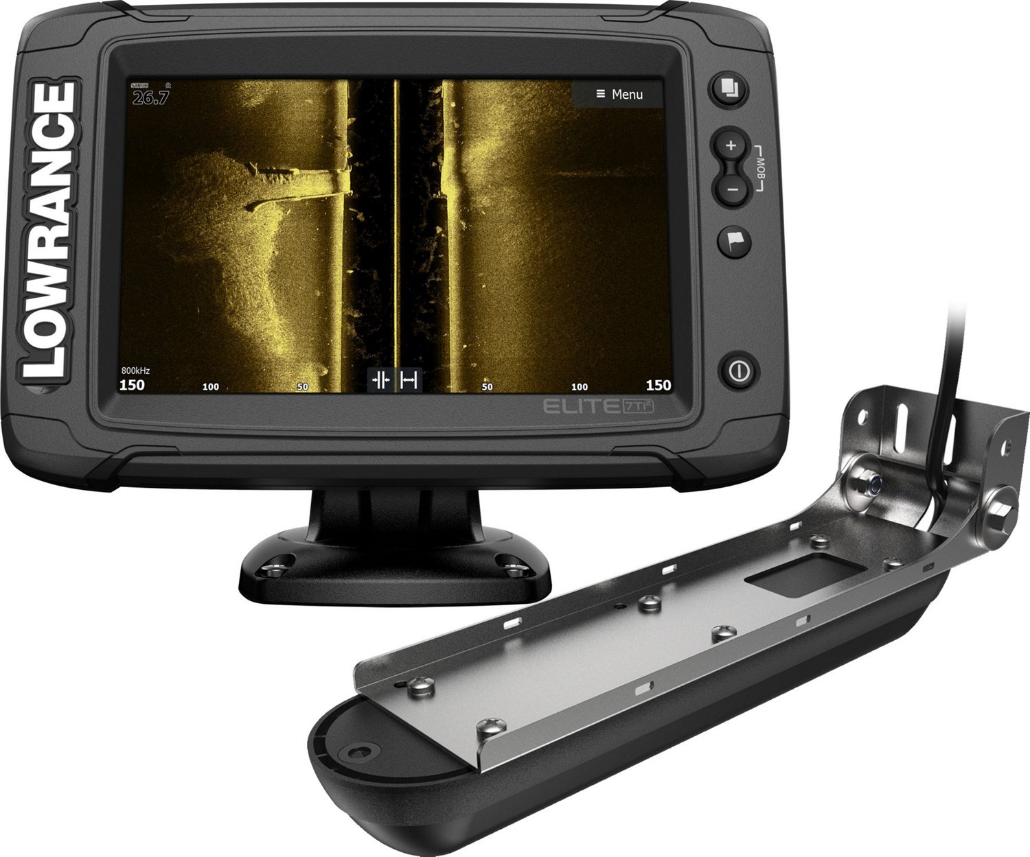 Lowrance Elite 7 Ti2 Active Imaging 3-In-1 GPS Fish Finder/Chartplotter