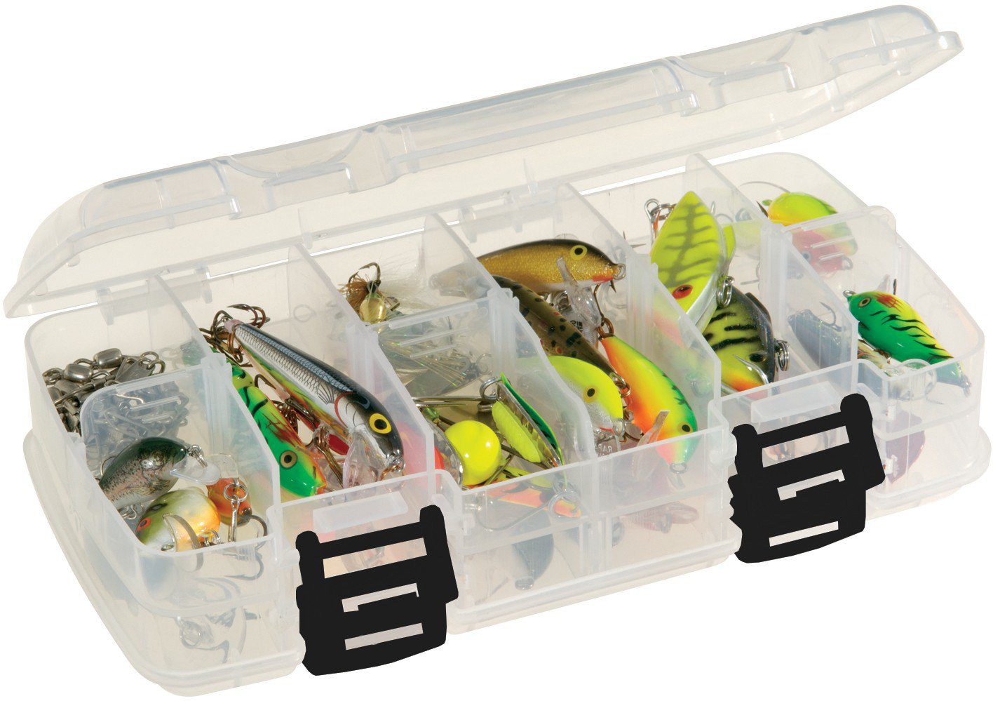 Plano Adjustable DoubleSided StowAway Medium Tackle Box Academy