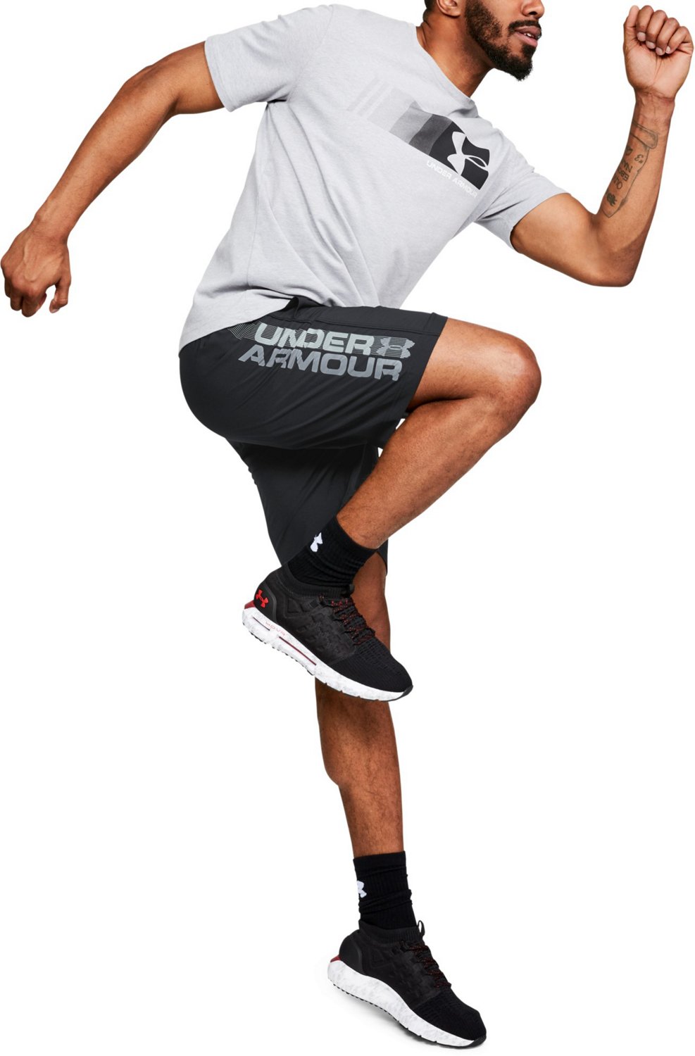 Under Armour Men's Woven Graphic Shorts                                                                                          - view number 5