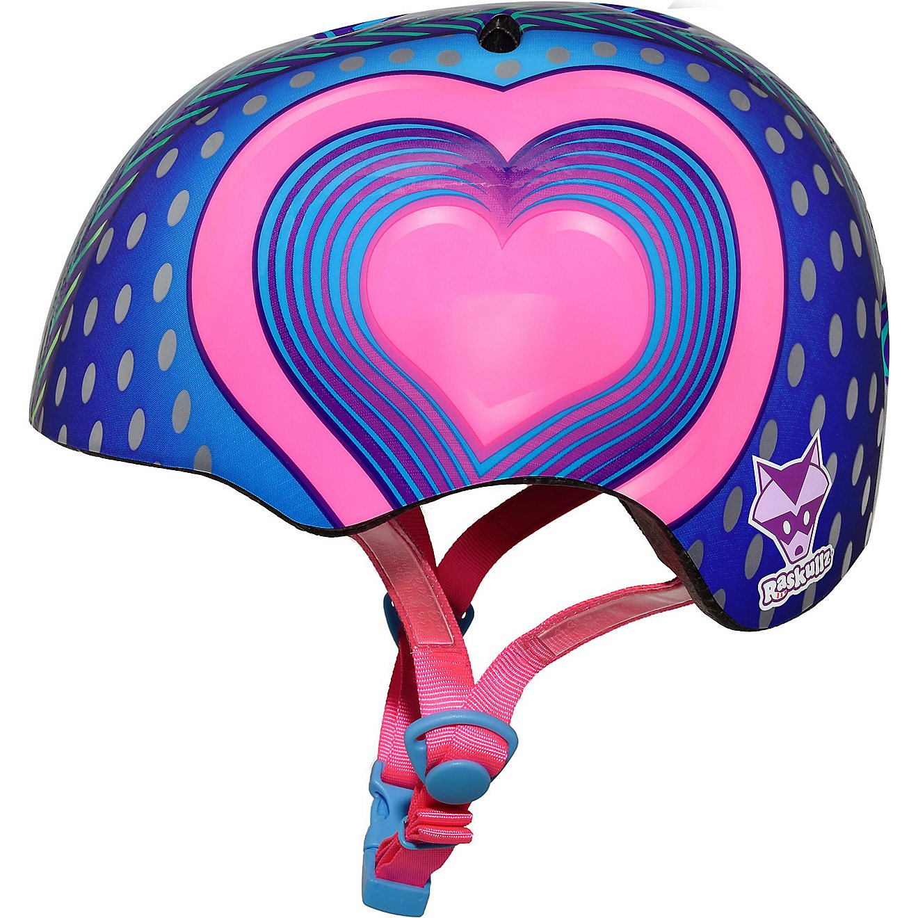 Raskullz Kids' Hearts LED Light-Up Bike Helmet                                                                                   - view number 6