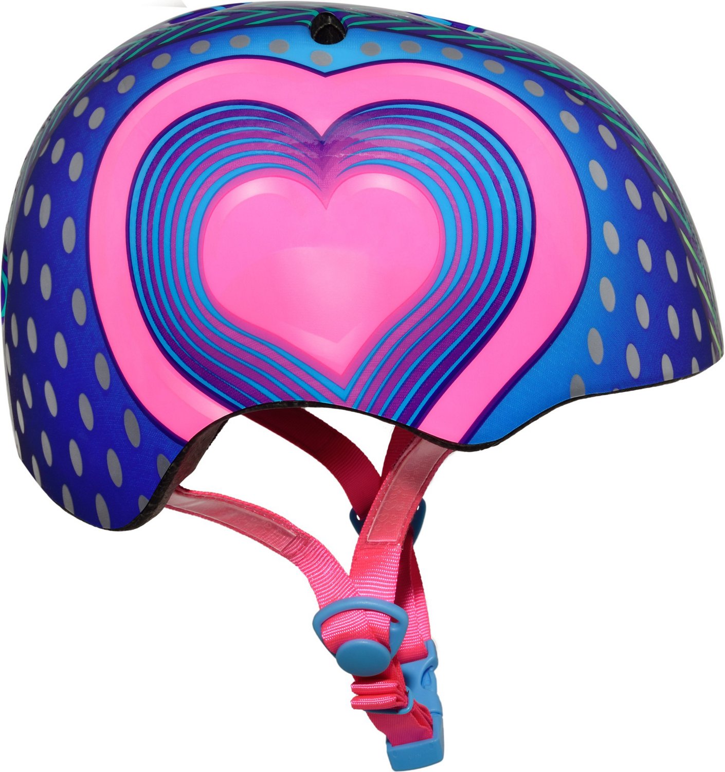 Raskullz Kids' Hearts LED Light-Up Bike Helmet                                                                                   - view number 7