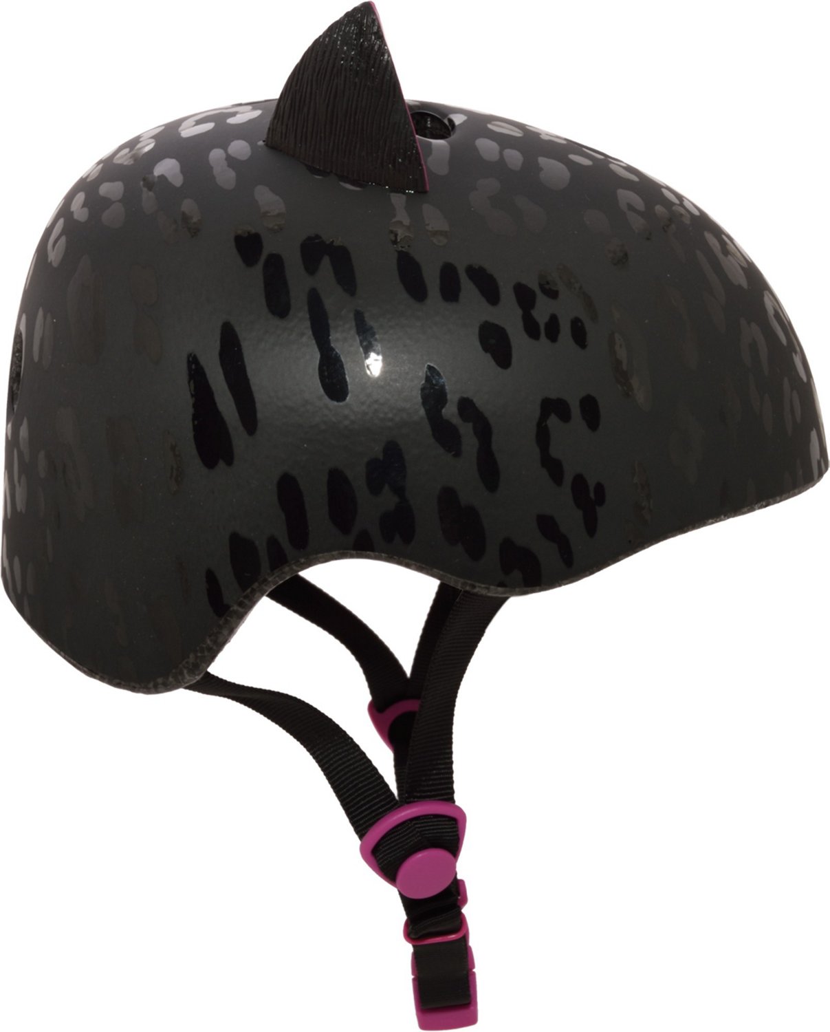 Krash Youth Leopard Kitty Bicycle Helmet                                                                                         - view number 5
