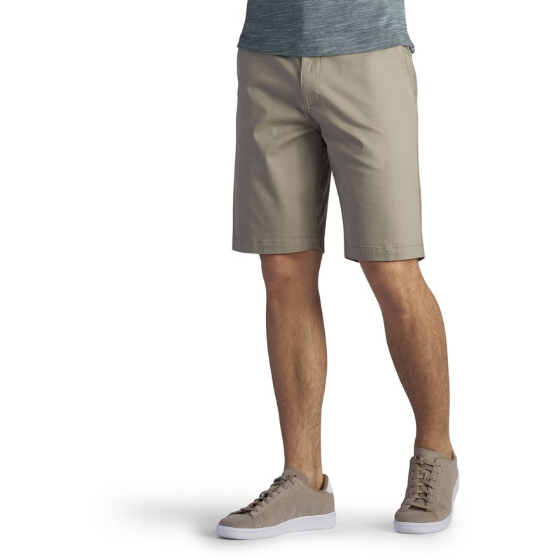 Lee Men's Extreme Comfort Short Beige Light, 32" - Men's Outdoor Shorts at Academy Sports