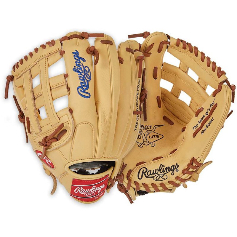 Rawlings Kids’ Select Pro Lite Kris Bryant 11.5 Baseball Infield Glove Left-handed Beige Light – Sball/Bball Glove And Mitt at Academy Sports