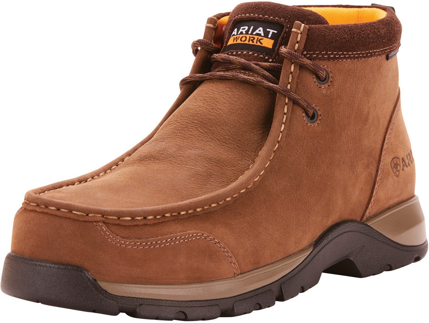 Ariat Mens Edge Lte Moc Composite Toe Lace Up Work Shoes Academy