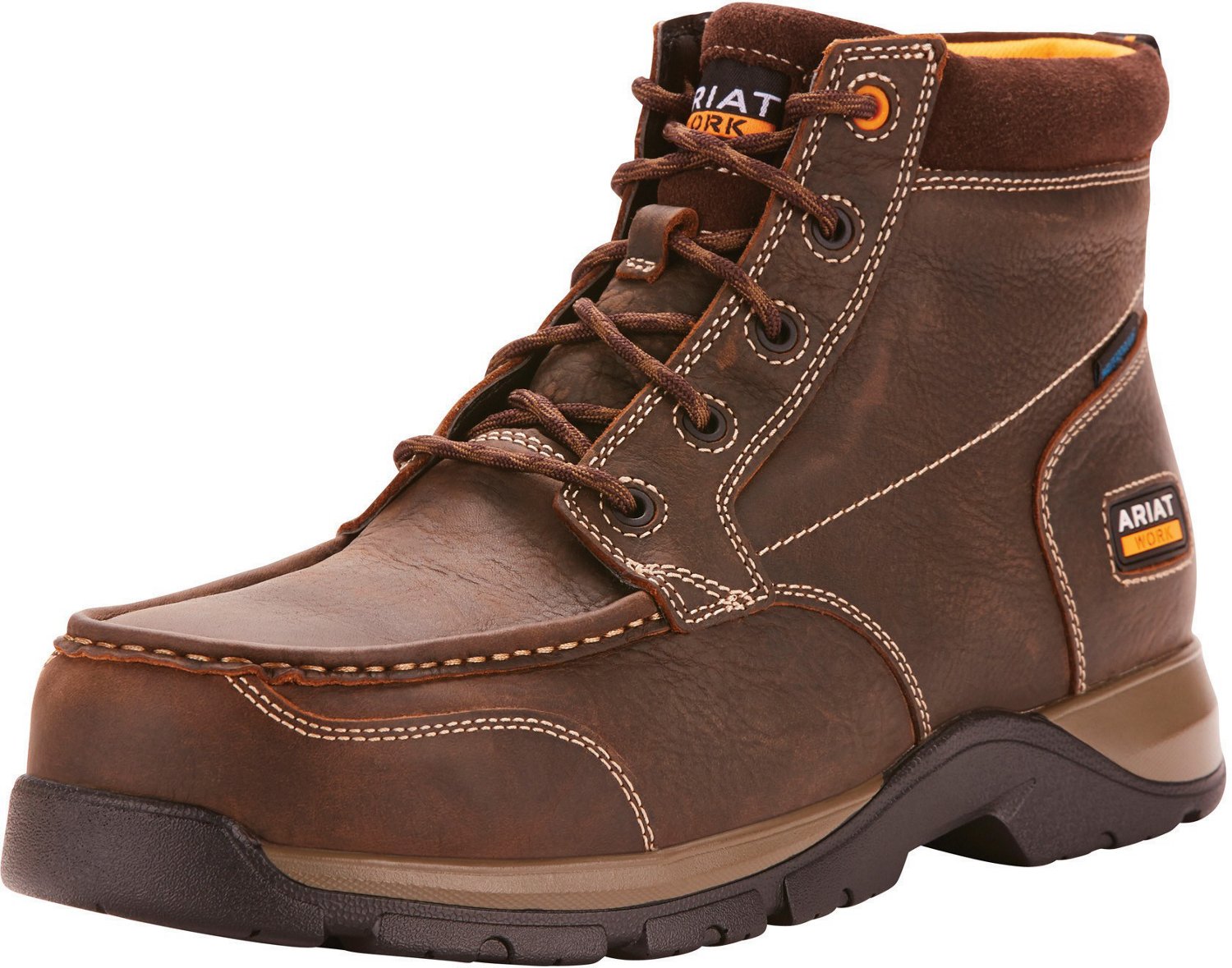Ariat Men's Edge LTE Chukka Composite Toe Lace Up Work Boots                                                                     - view number 2