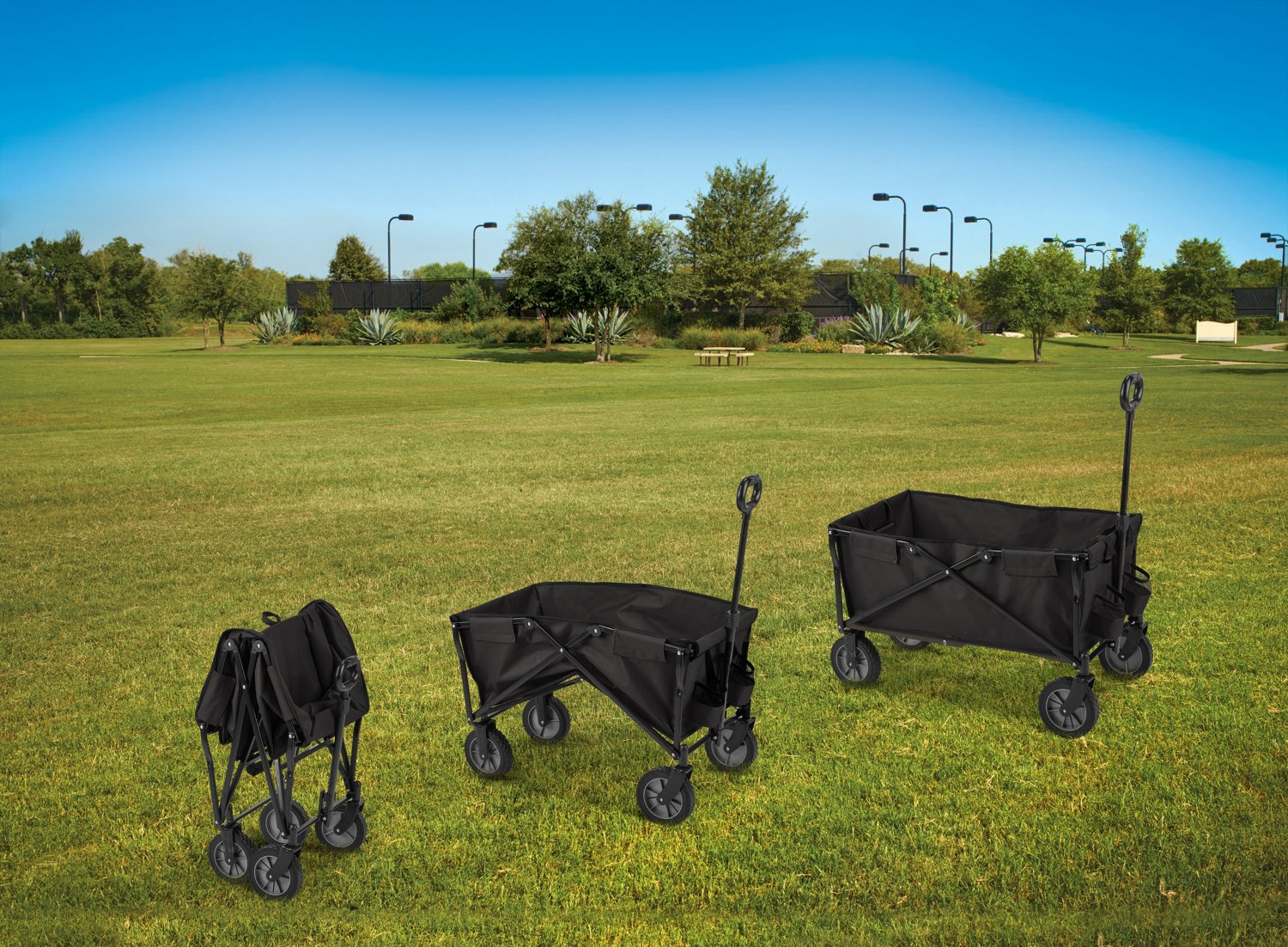 Academy Sports + Outdoors Folding Sports Wagon with Removable Bed                                                                - view number 11