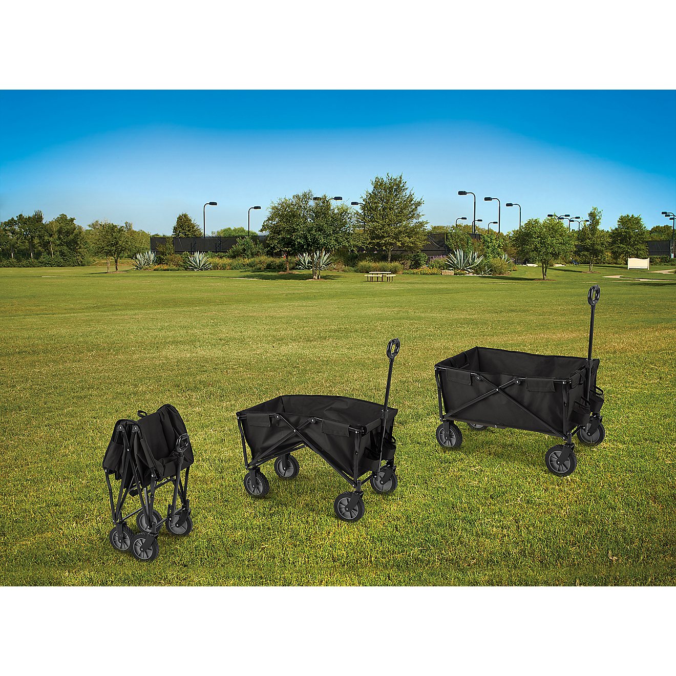 Academy Sports + Outdoors Folding Sports Wagon with Removable Bed                                                                - view number 11