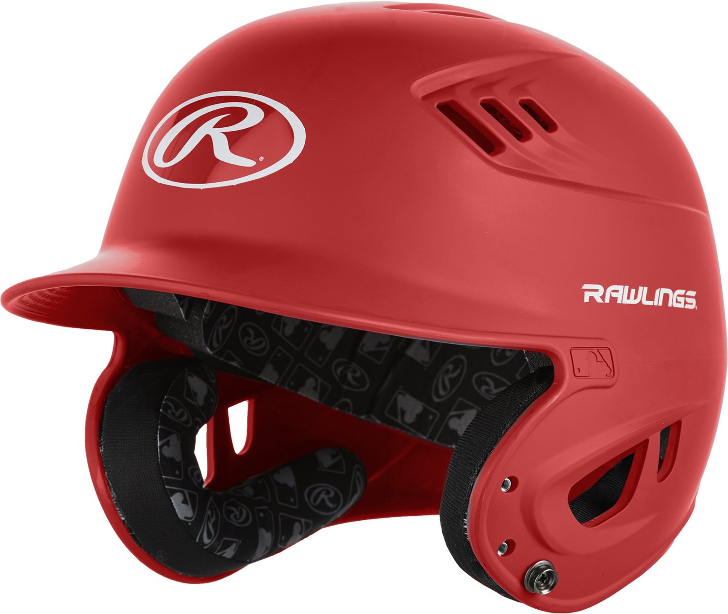 Rawlings Juniors' R16 Matte Finished Batting Helmet                                                                              - view number 2
