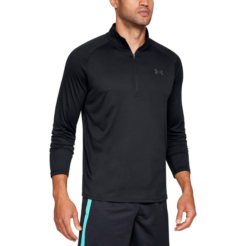 Under Armour Men's Ua Tech Half-Zip Pullover - Black