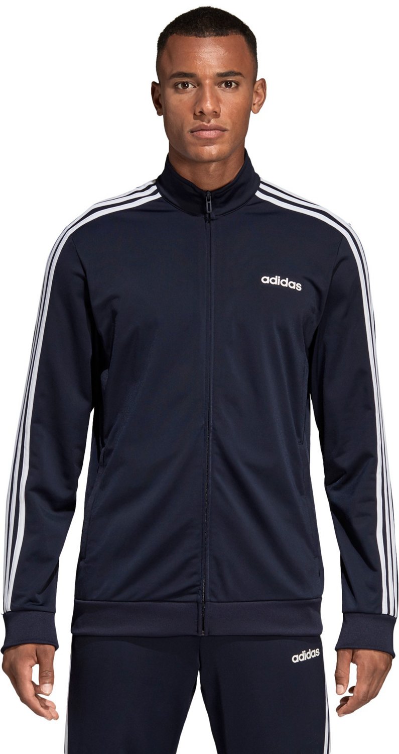 adidas Men's Essential 3-Stripes Track Jacket Academy