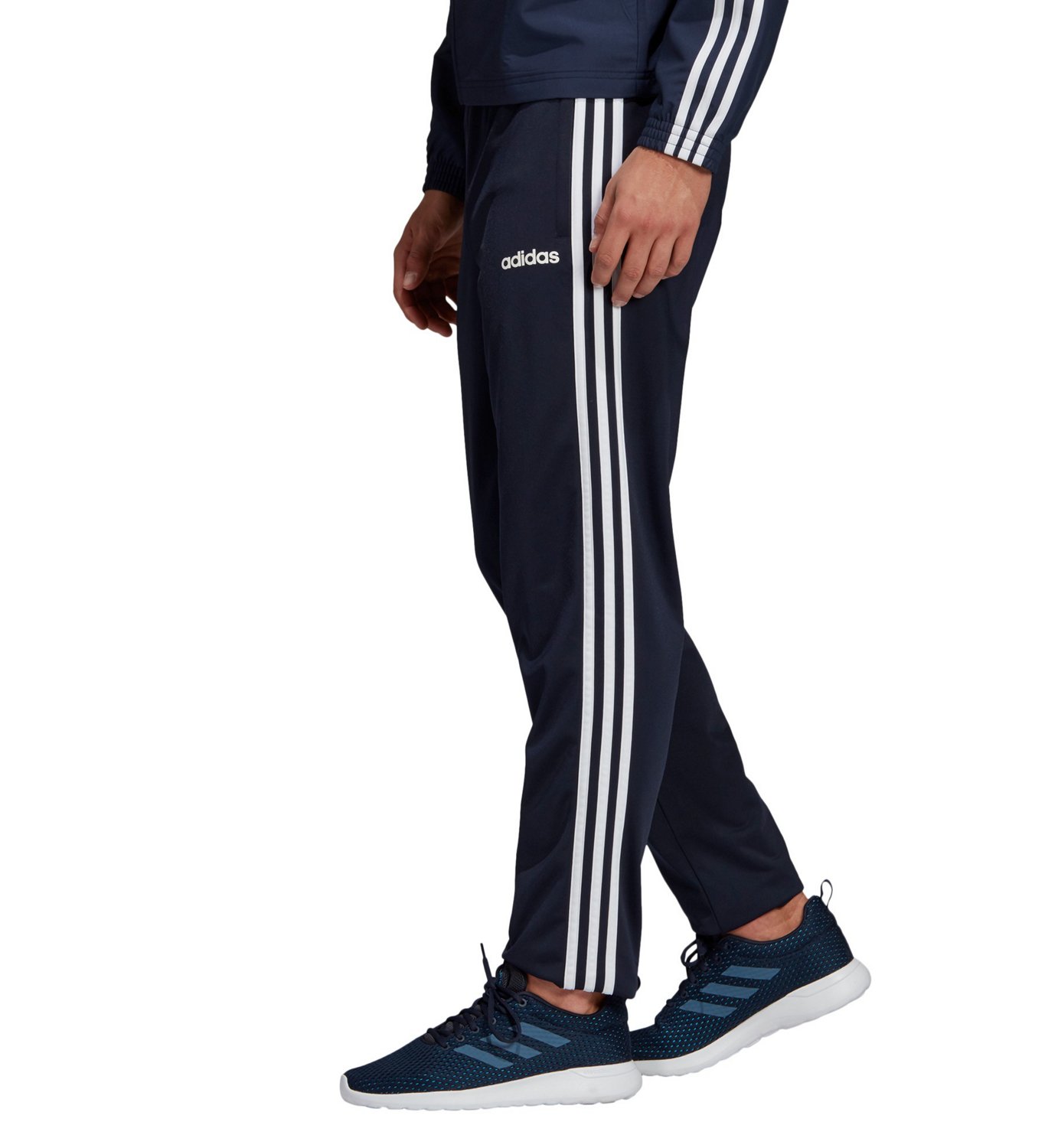 adidas Men's Essentials 3-Stripes Tricot Tapered Pants                                                                           - view number 3