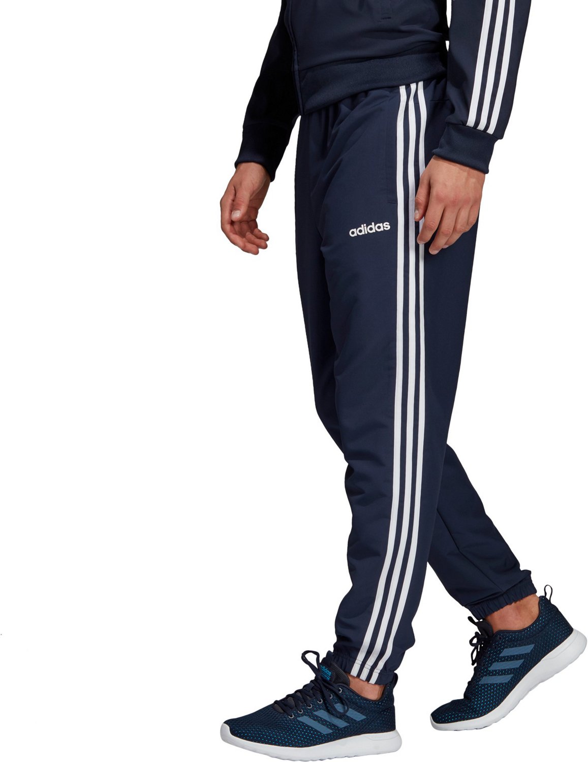 adidas Men's Essentials 3-Stripes Wind Pants                                                                                     - view number 8