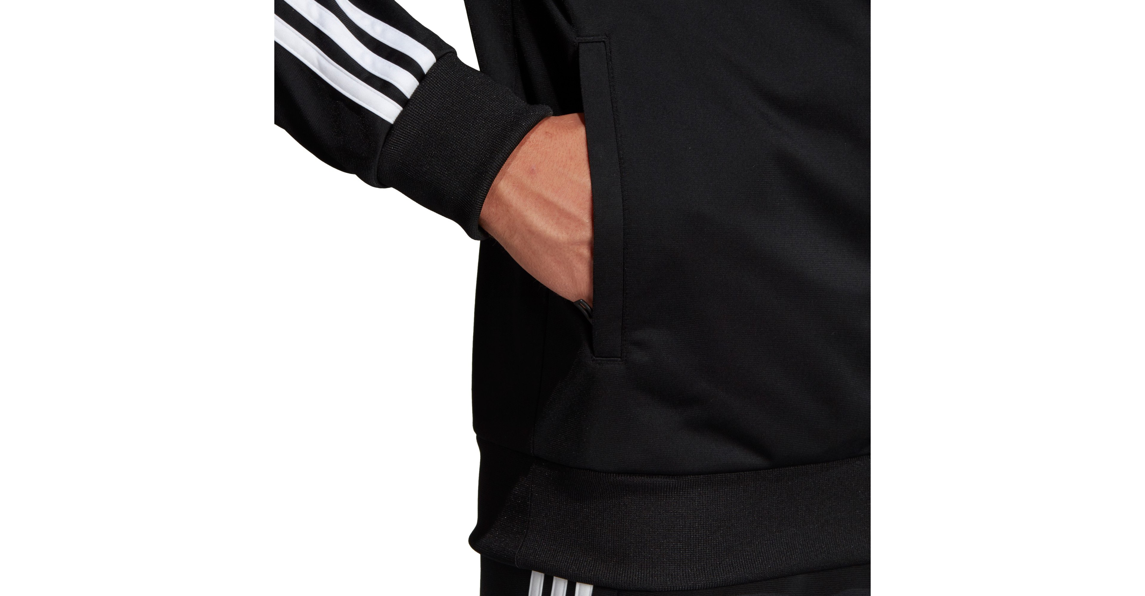 adidas Men's Essential 3-Stripes Tricot Track Jacket