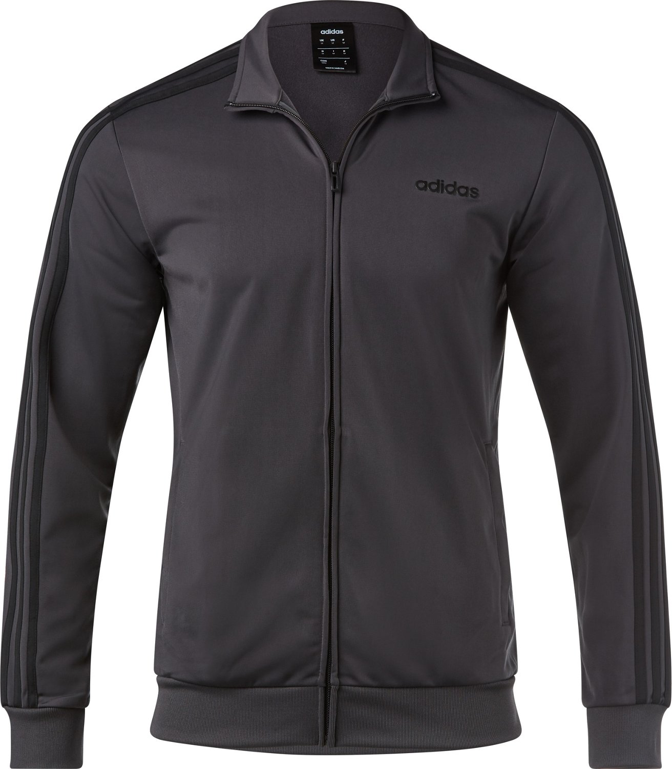 adidas Men's Essential 3-Stripes Tricot Track Jacket                                                                             - view number 4