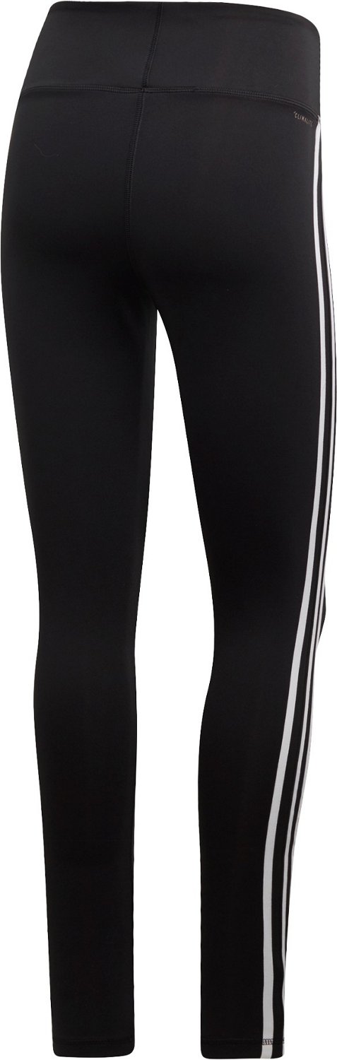 adidas Women's Design 2 Move 3-Stripes High Rise Long Tights - view number 5
