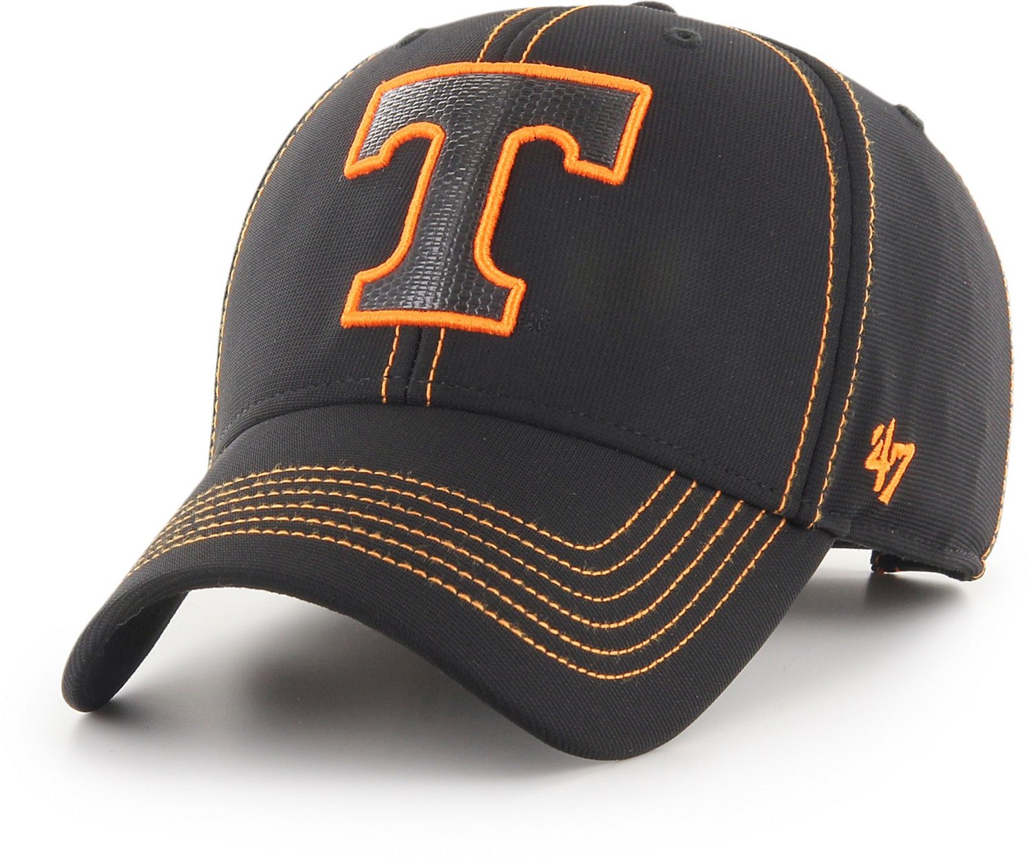 47 Tennessee Volunteers Black MVP Adjustable Hat