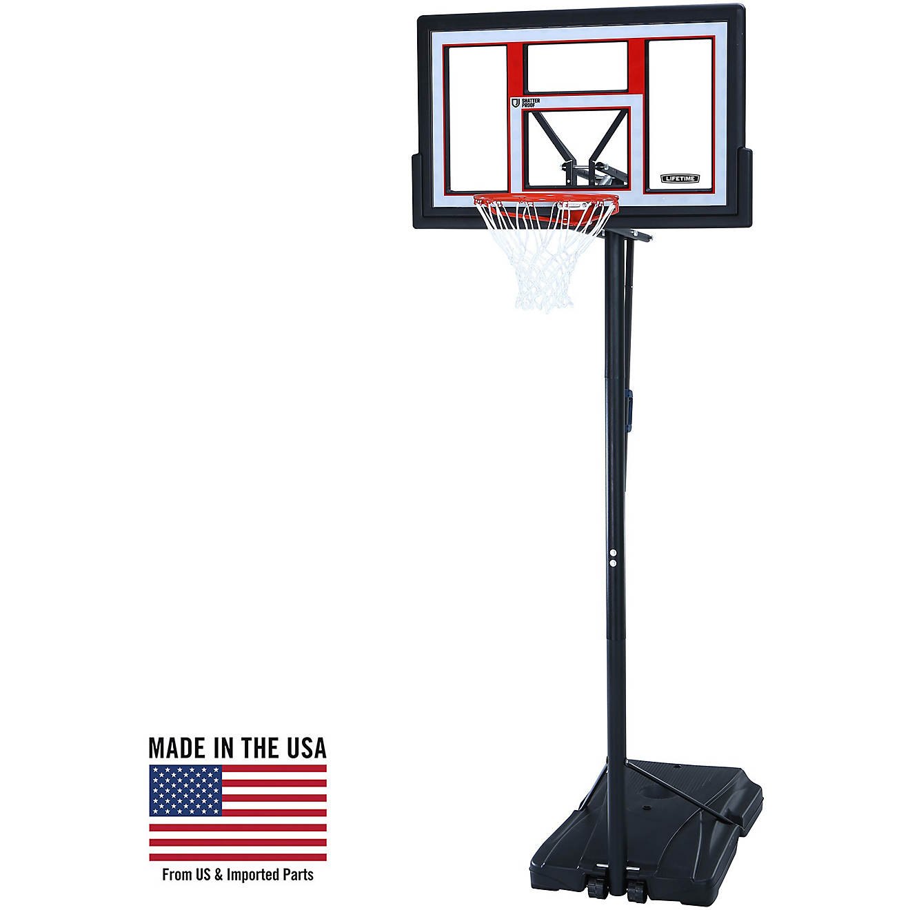 Lifetime 50" Makrolon® Portable Basketball Hoop                                                                                 - view number 1
