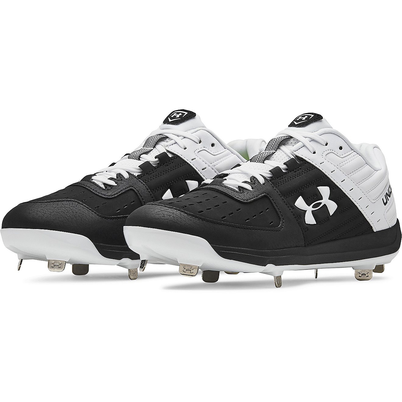Under Armour Men's Ignite Low Metal Baseball Cleats                                                                              - view number 2