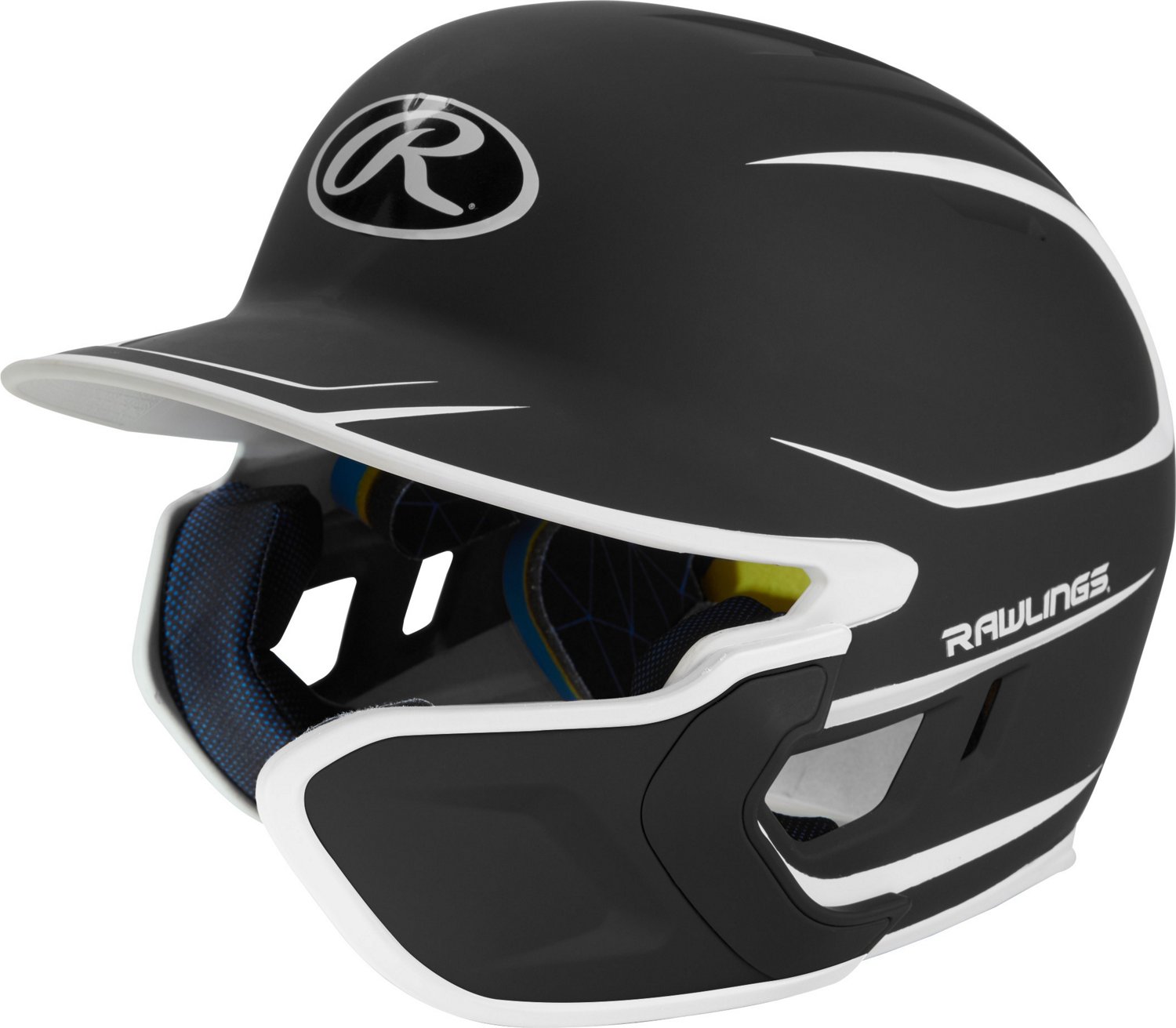 Rawlings Boys' Mach Junior 2-Tone Batting Helmet with EXT Flap - view number 4