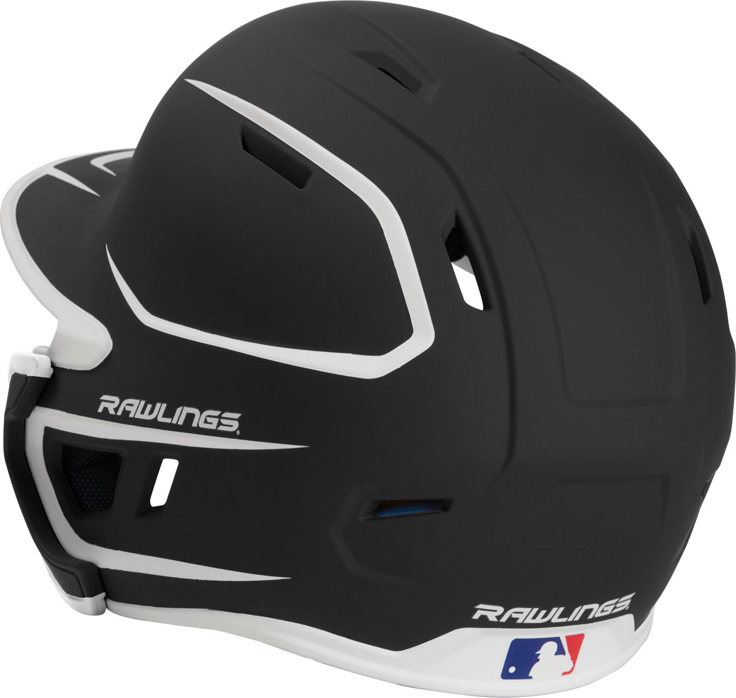 Rawlings Boys' Mach Junior 2-Tone Batting Helmet with EXT Flap - view number 6