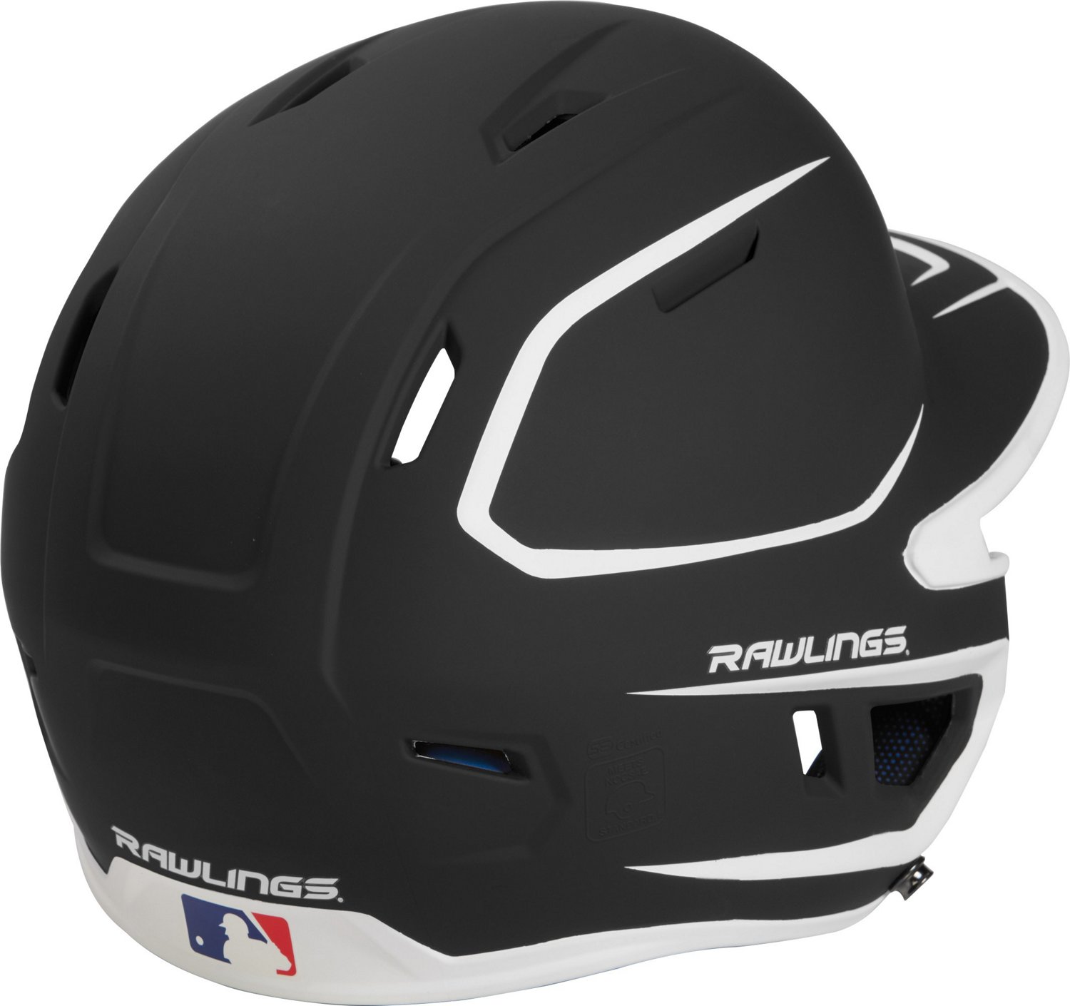 Rawlings Boys' Mach Junior 2-Tone Batting Helmet with EXT Flap - view number 7