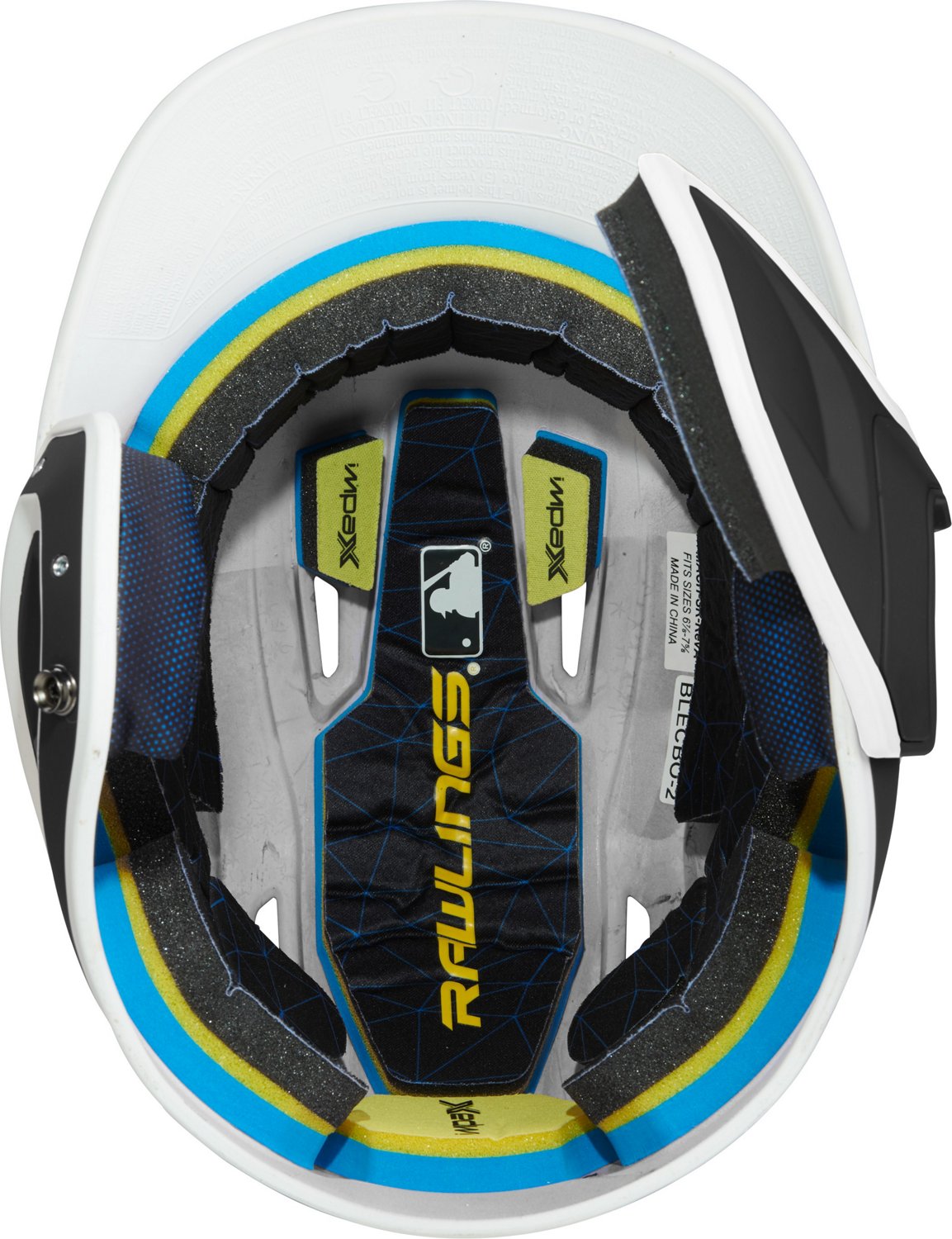 Rawlings Boys' Mach Junior 2-Tone Batting Helmet with EXT Flap - view number 8
