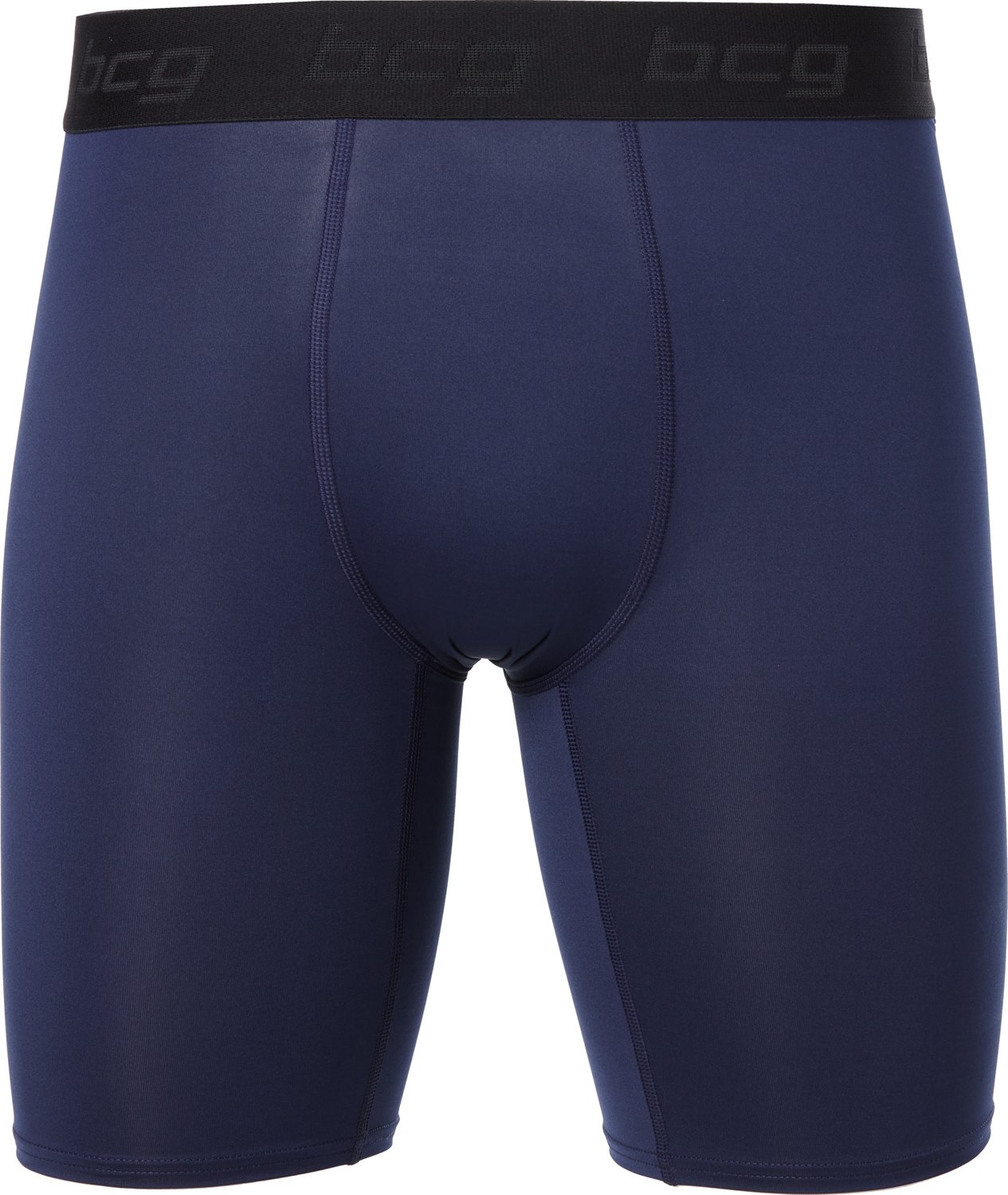 BCG Men's Performance Solid Compression Briefs 9 in