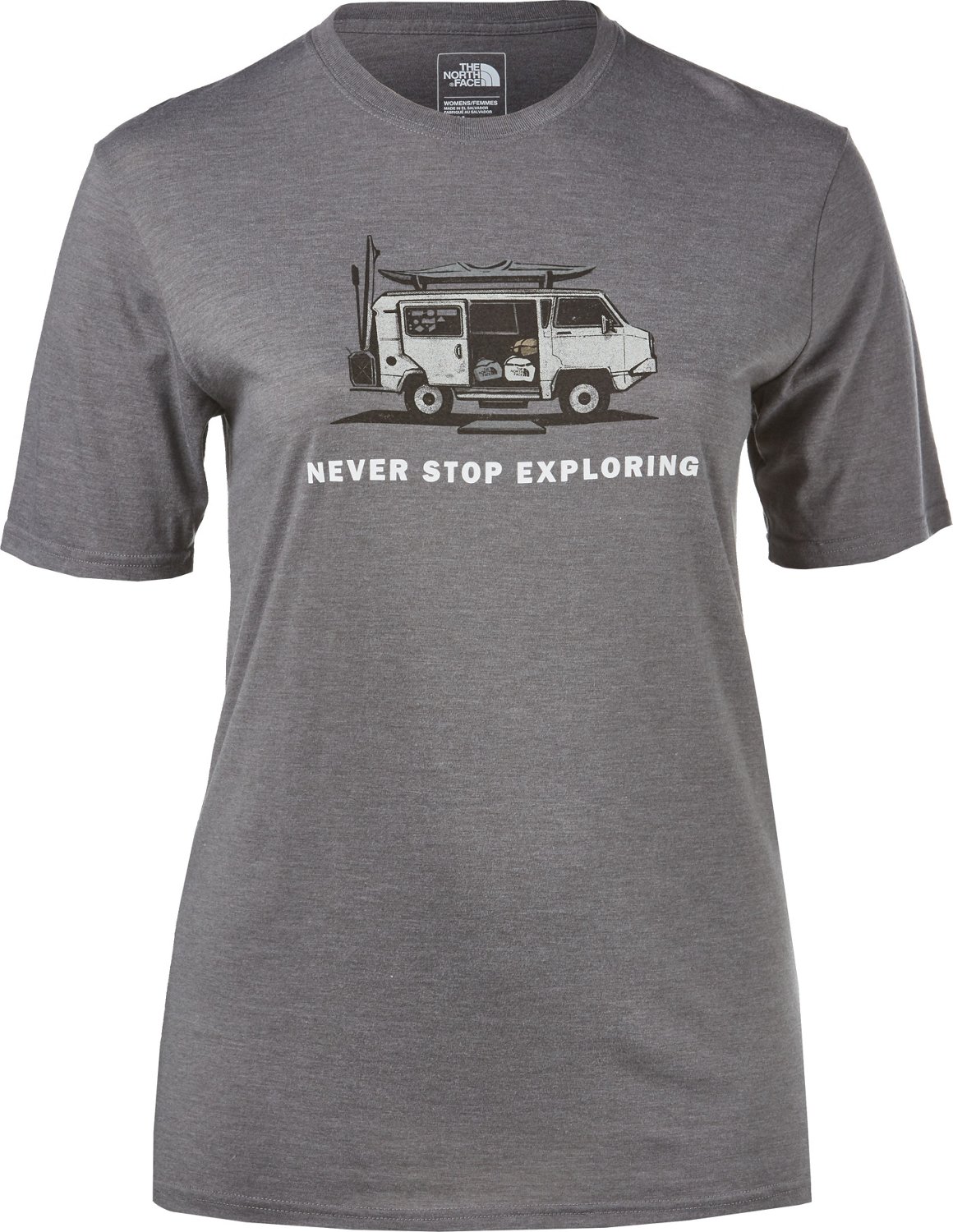 The North Face Women's Pony Wheels Triblend T-shirt                                                                              - view number 1
