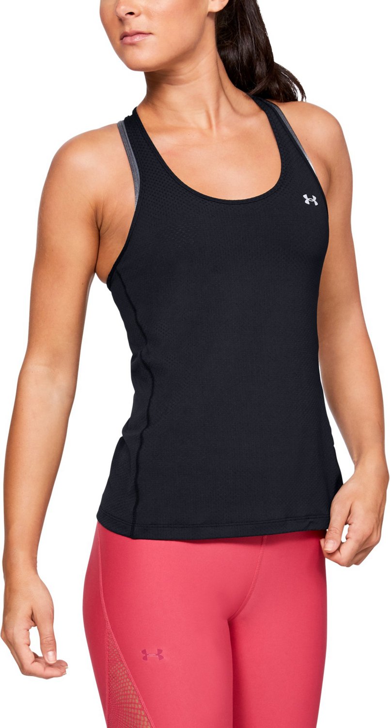 UNDER ARMOUR Neptune/Sea Mist HEATGEAR TANK TOP SHIRT Training