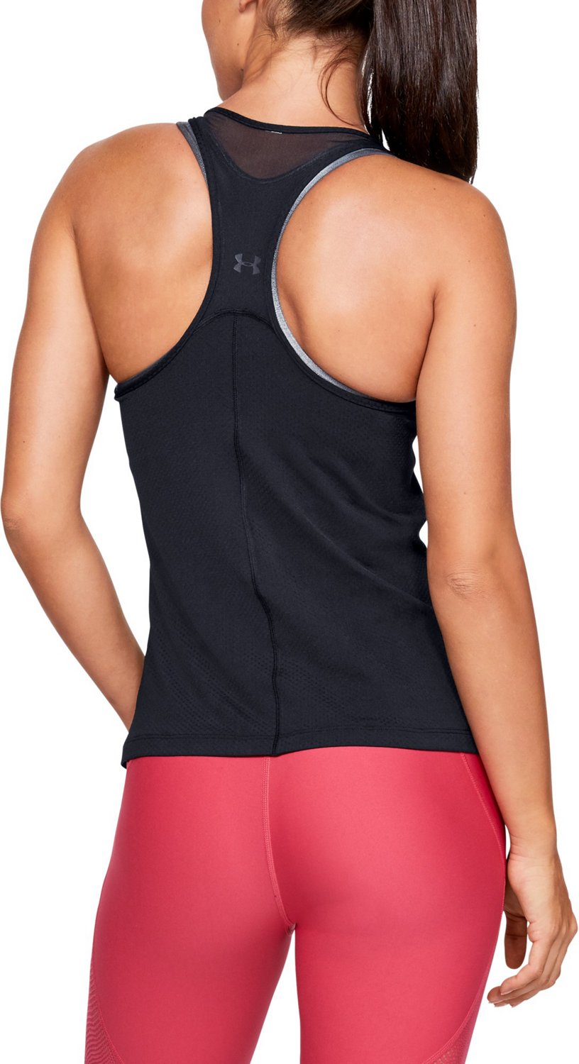 UNDER ARMOUR Neptune/Sea Mist HEATGEAR TANK TOP SHIRT Training