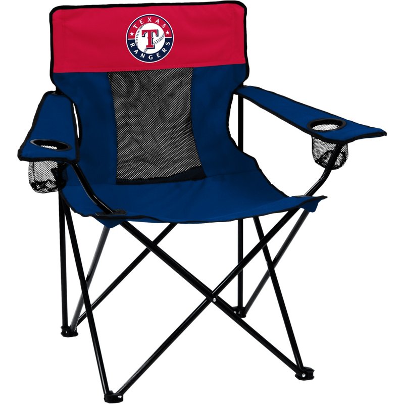 Logo Brands Logo Texas Rangers Elite Chair Navy Blue - Collegiate Chairs at Academy Sports