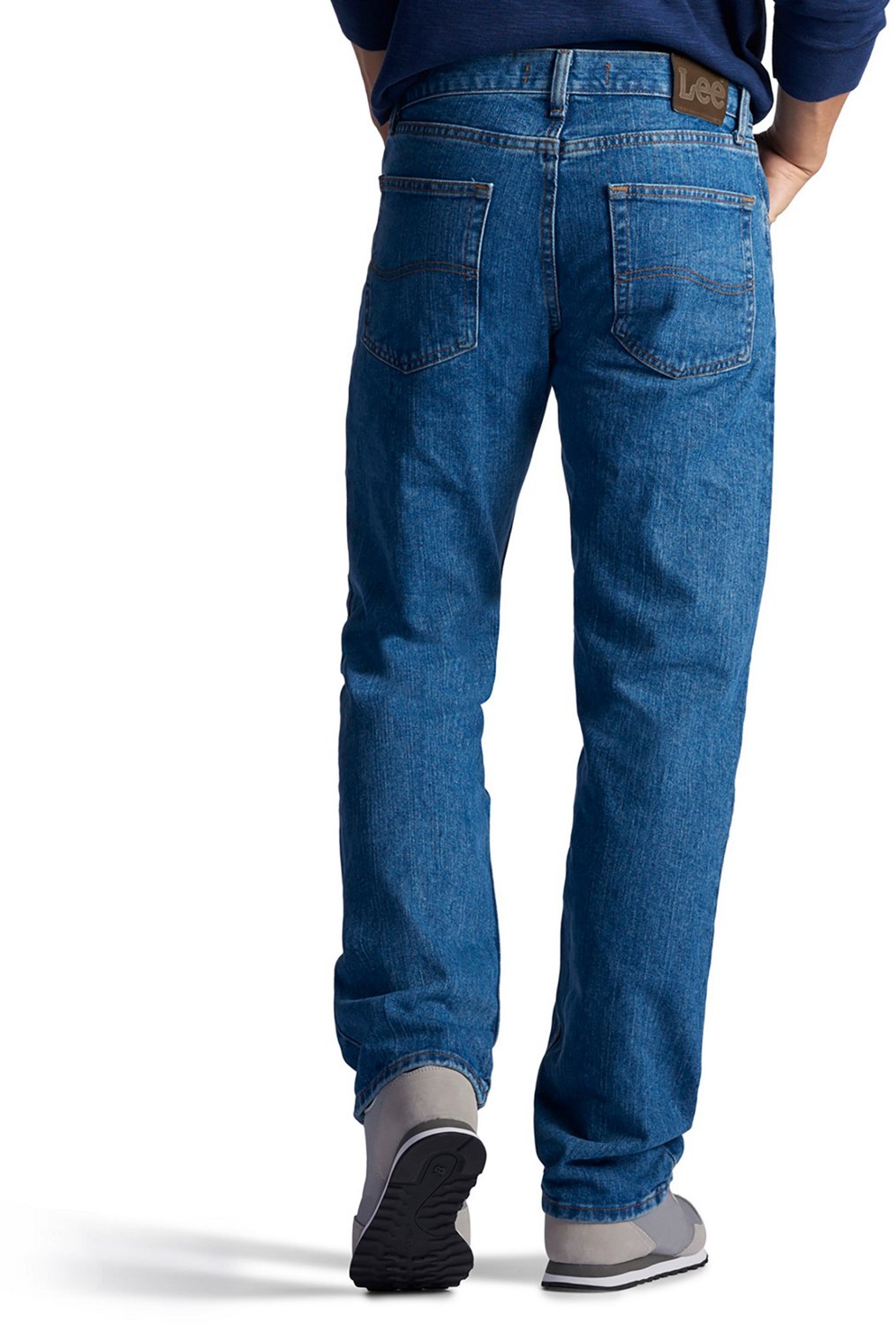 lee men's regular fit straight leg jean