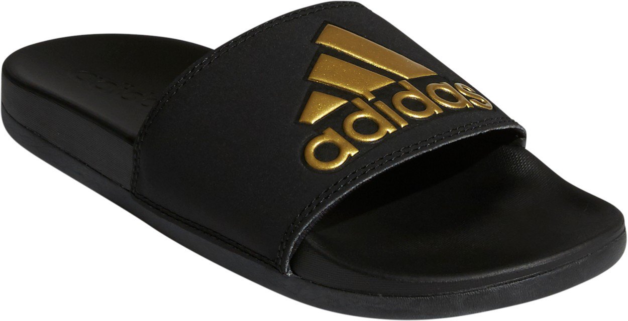 adidas Women's Adilette Cloudfoam Plus Logo Slides - view number 2