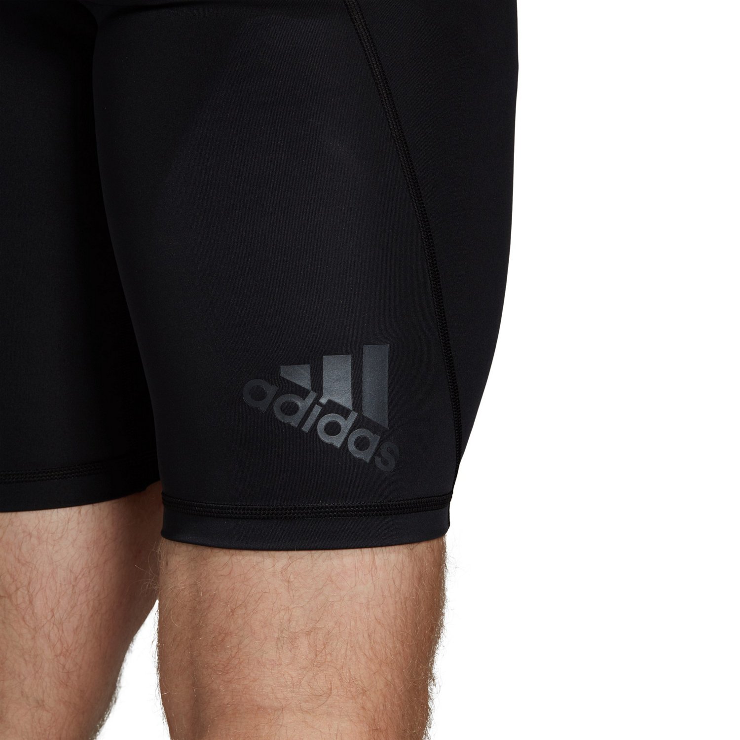 adidas Men's Alphaskin Sport Short Compression Training Tights                                                                   - view number 4