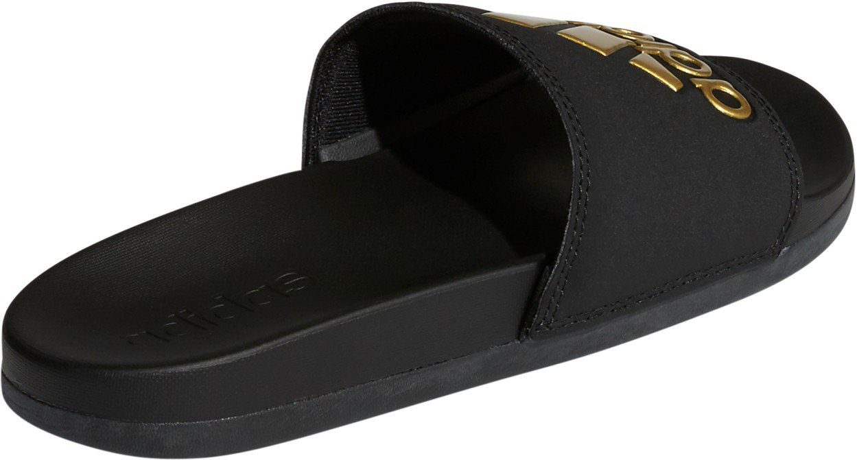 adidas Women's Adilette Cloudfoam Plus Logo Slides - view number 4