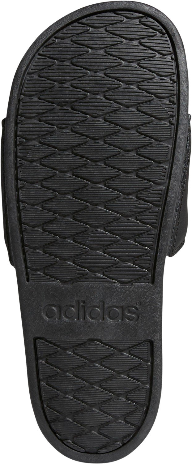 adidas Women's Adilette Cloudfoam Plus Logo Slides - view number 6