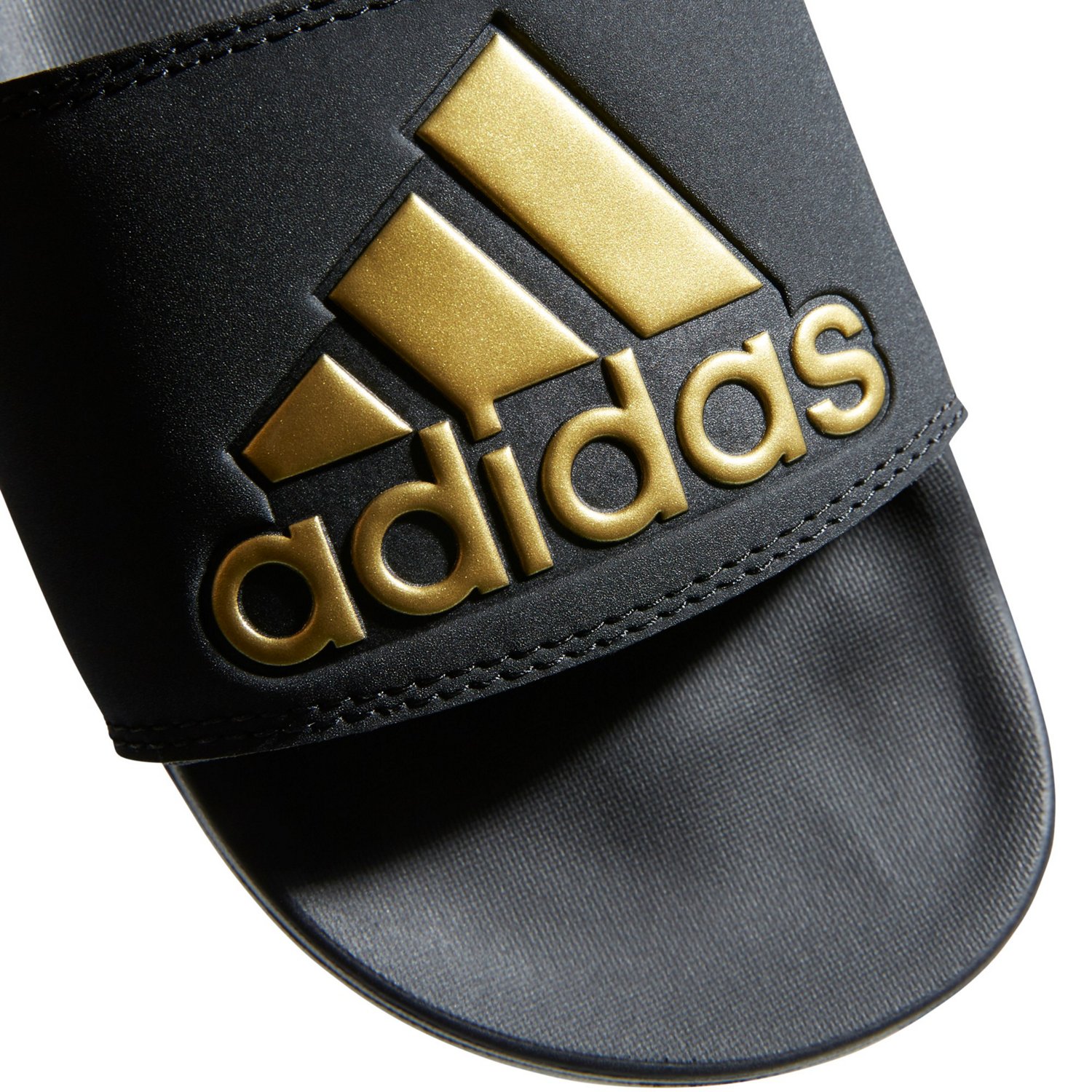adidas Women's Adilette Cloudfoam Plus Logo Slides - view number 7