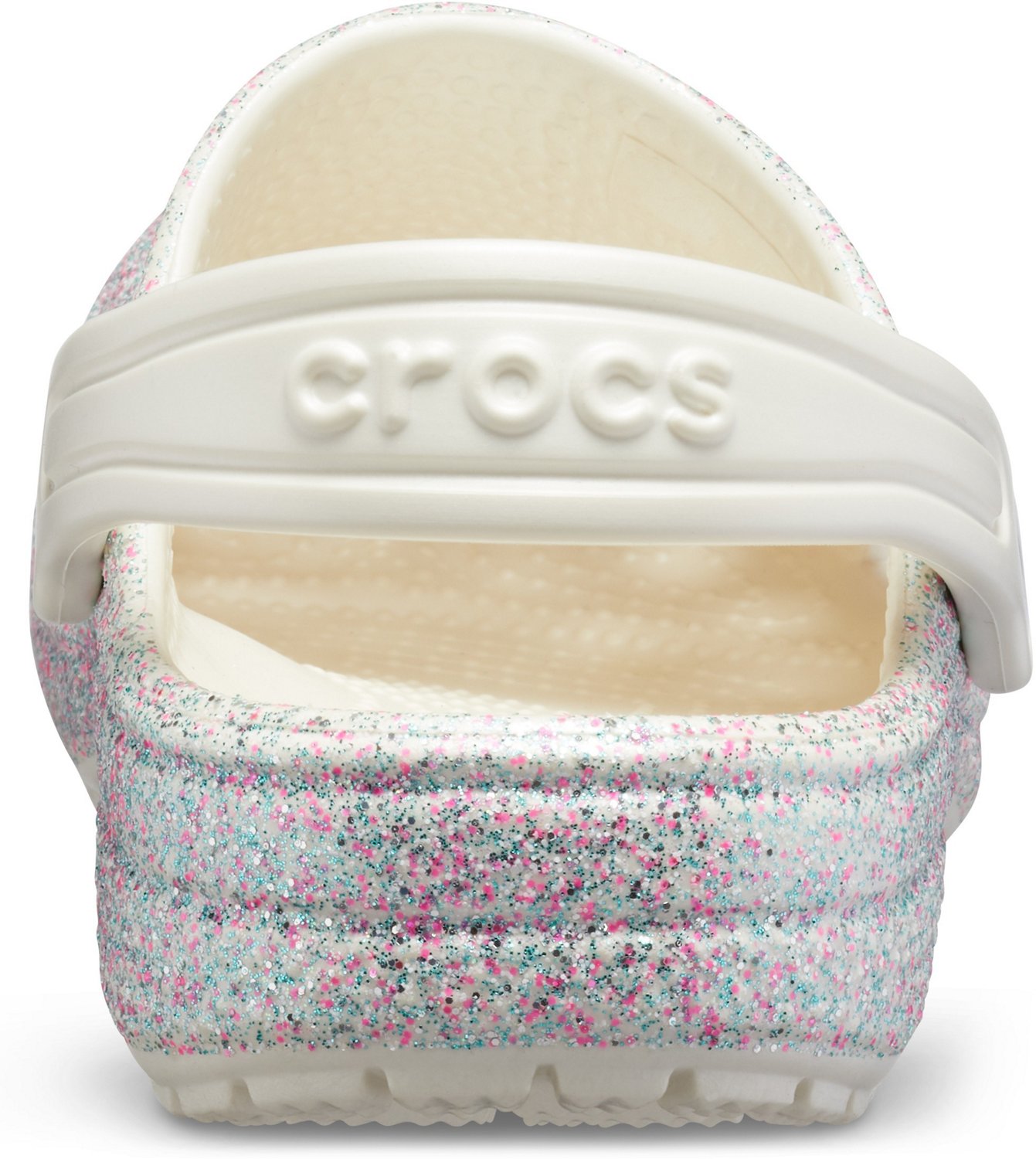 Crocs Kids' Classic Glitter Clogs Free Shipping at Academy