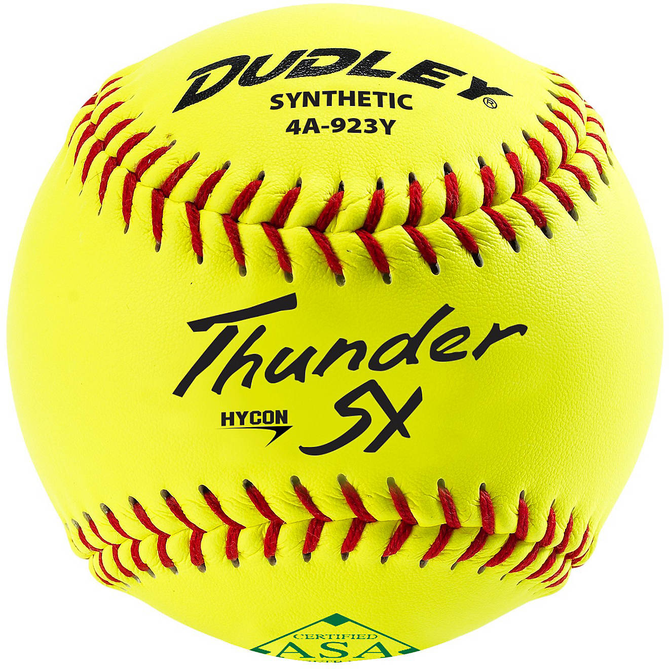 Dudley Thunder SY 11 in ASA Slow-Pitch Softballs 6-Pack                                                                          - view number 1