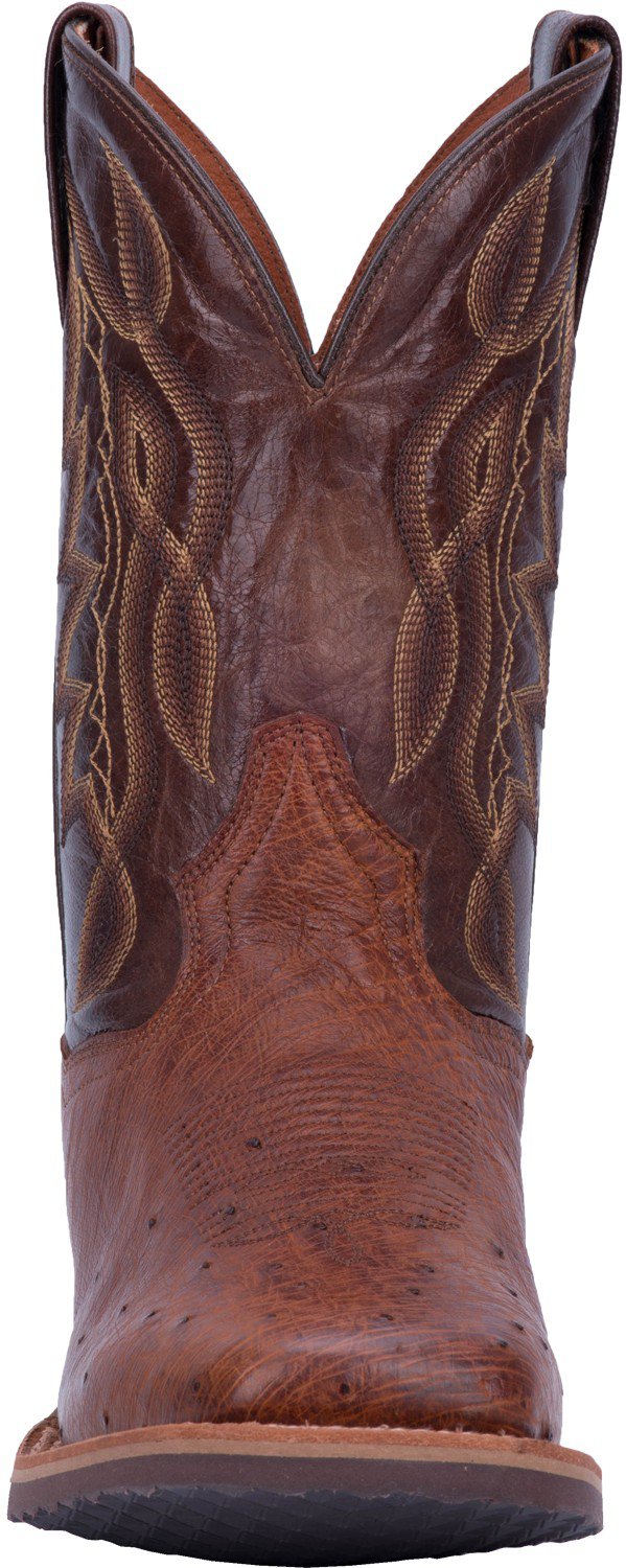 Dan Post Men s Philsgood 2 Ostrich Leather Western Boots Academy