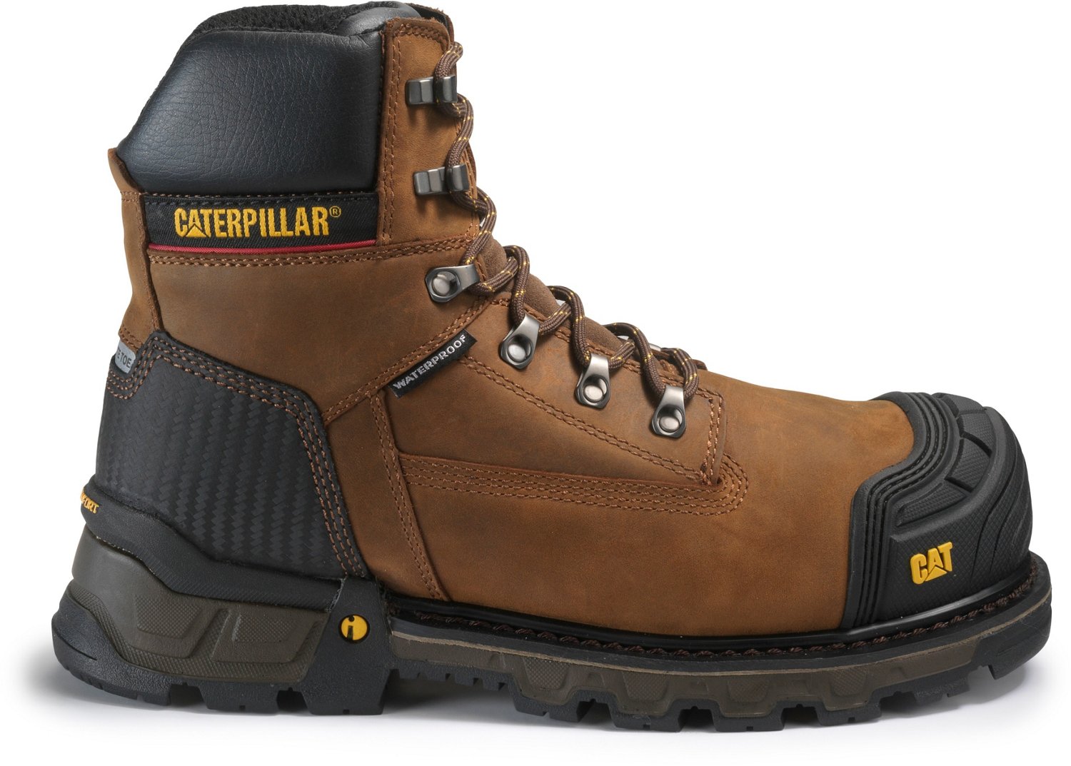 Cat Footwear Men's Excavator XL EH Composite Toe Lace Up Work Boots ...