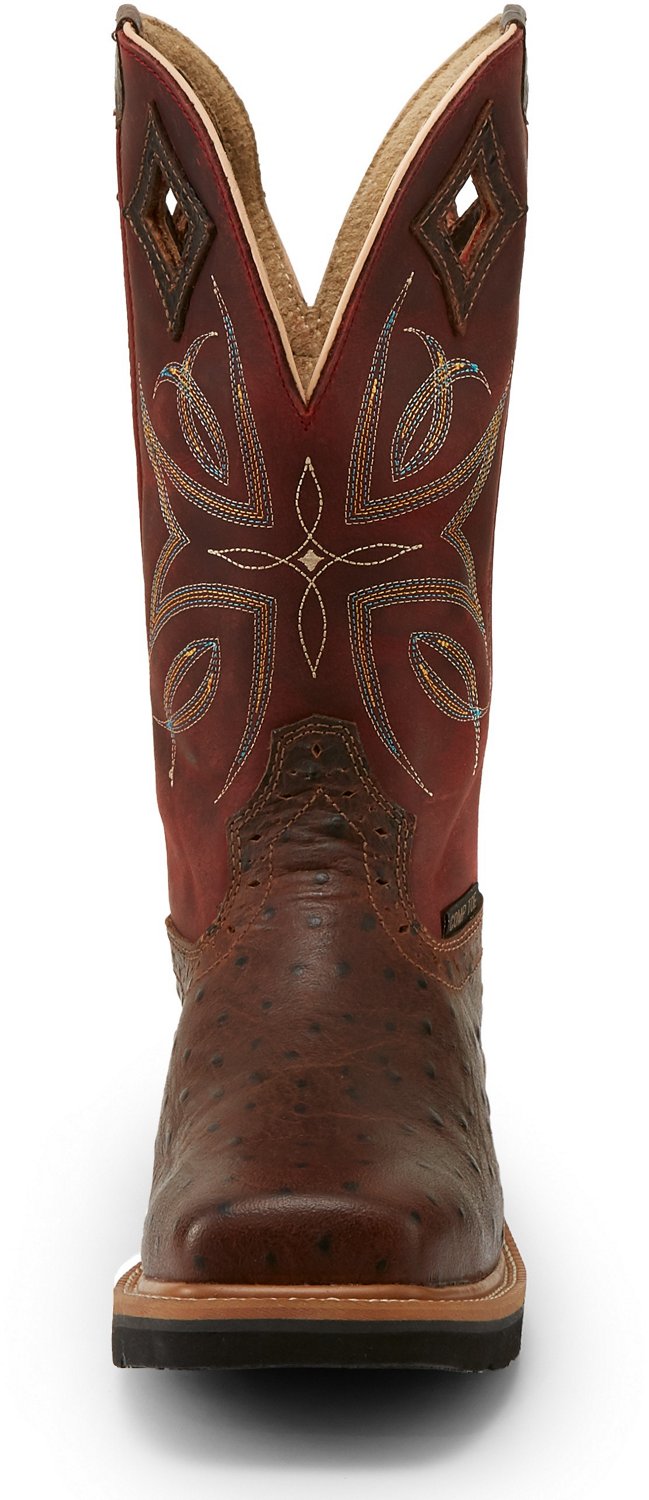 Justin Men's Stampede Rush Collection Nano Composite Toe Wellington Work Boots - view number 3