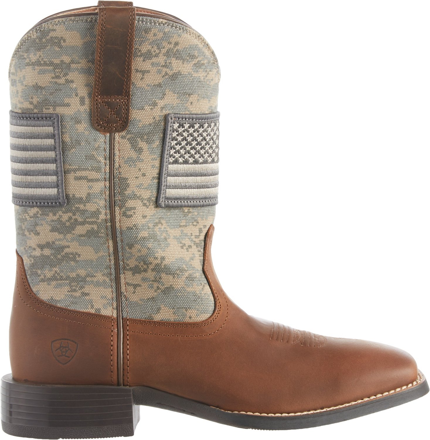 Ariat Men s Sport Patriot Camo Western Boots Academy