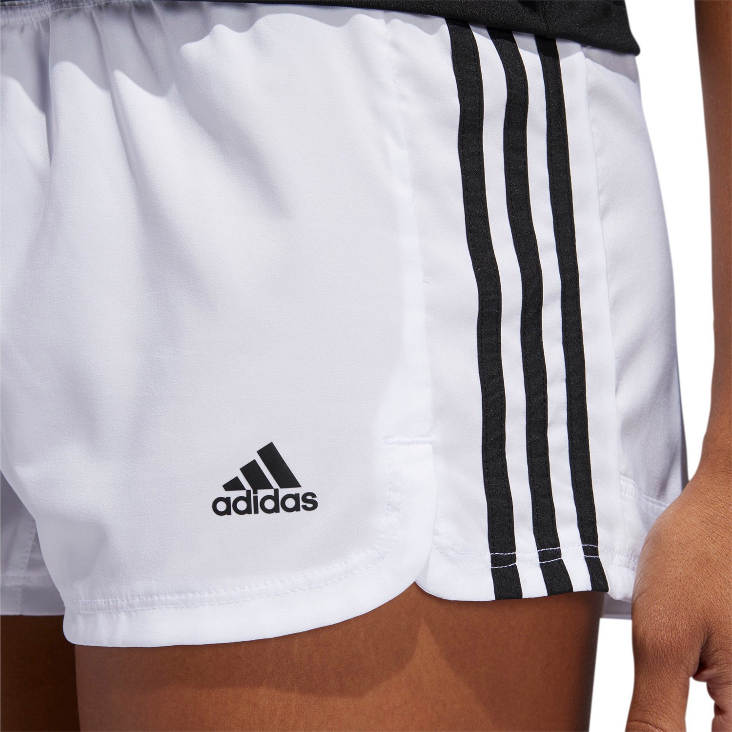 adidas Women's 3-Stripes Woven Training Shorts 3 in - view number 5