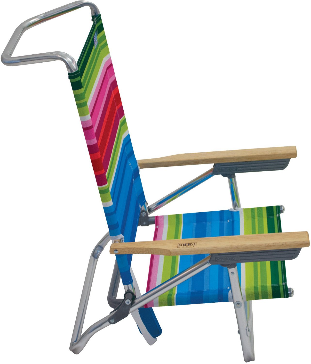 RIO Beach Classic 5-Position Lay Flat Beach Chair - view number 4